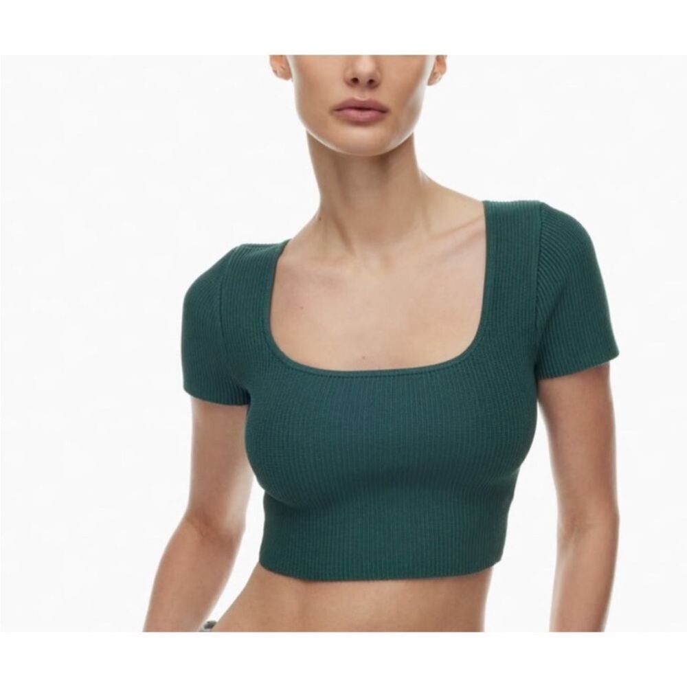 Babaton knit crop top